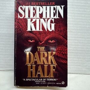 The Dark Half Stephen King 1st Edition Signet Paperback 1990 Horror Novel